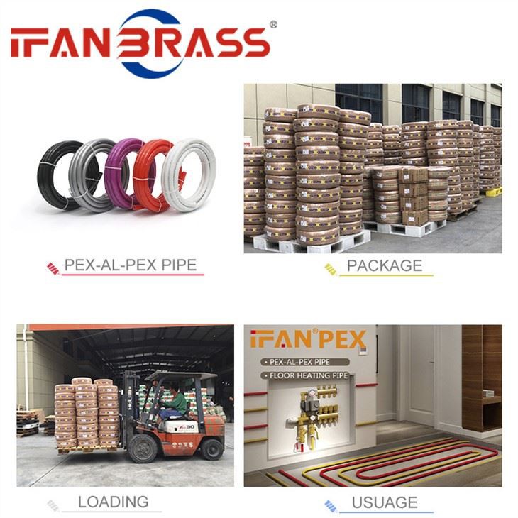 দীপ্তিমান তাপের জন্য PEX টিউবিং