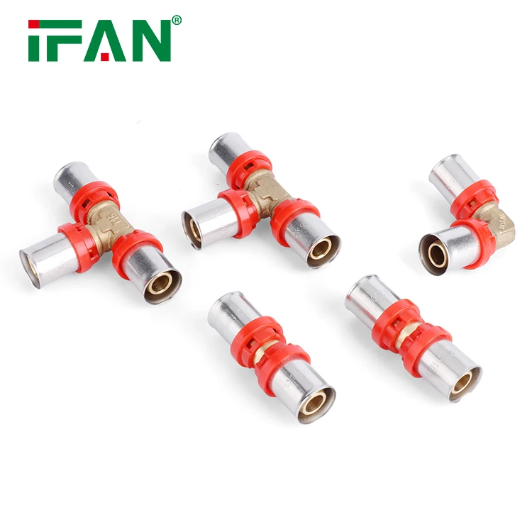 Brass Press Fitting 4 Brass Press Fitting 4