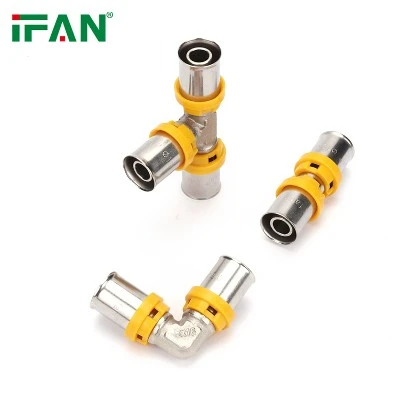 Yellow PEX Press Fitting Yellow PEX Press Fitting